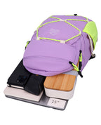 Innenansicht des Rucksacks von Jo&Lu mit 15-Zoll-Laptop